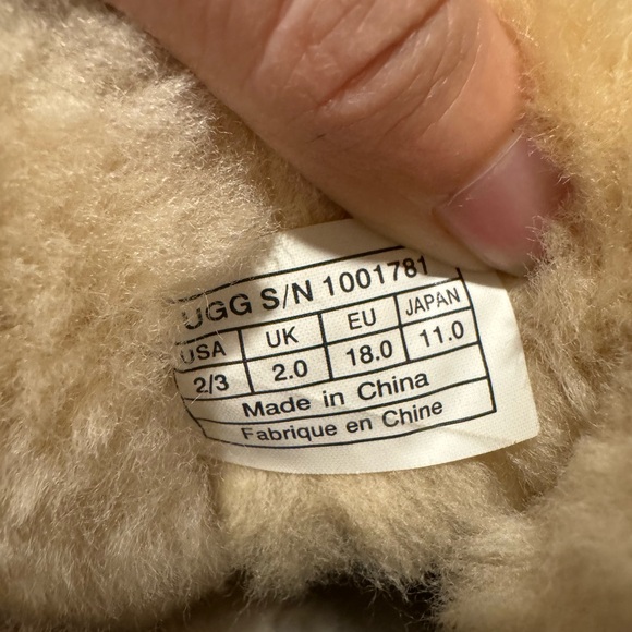 Ugg Boots Toddler Size 2/3 Leopard Print - Picture 4 of 4